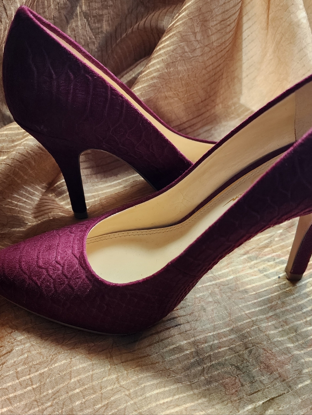 Jessica Simpson Plum Pointed-Toe Pumps...Your Next Pair of Pumps!